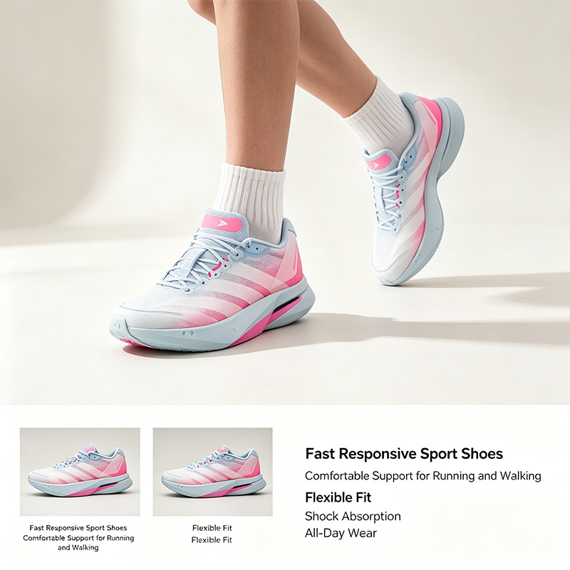 Men Shoes Running Adidas - New Adidas Pink White Blue Running
