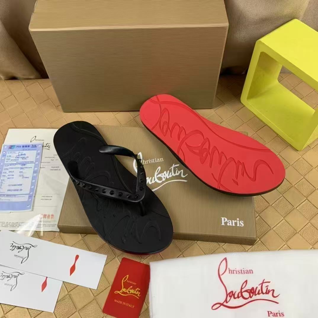 Men Shoes Red Tape - Men's New Summer Red Sole Flip