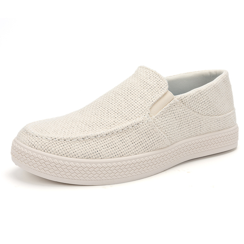 Men'S Shoes Hoka Sale - Men Linen Slip On Loafers Breathable