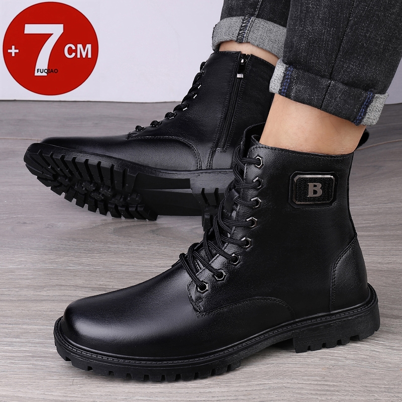 Men's Genuine Leather Elevator - огляд і ціна Men'S Shoes Hoka Sale
