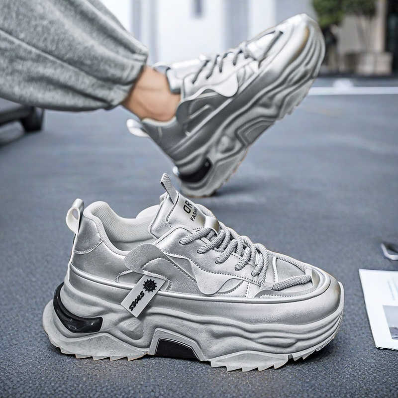 Black Platforme Tennis Man Spo - огляд і ціна Men Shoes On Sale