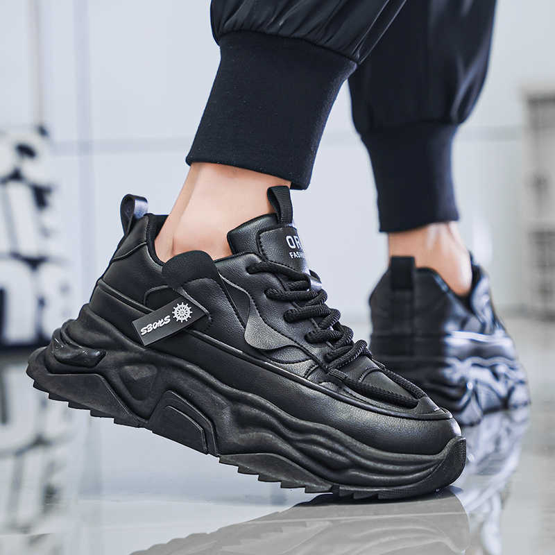 Black Platforme Tennis Man Spo - огляд і ціна Men Shoes On Sale