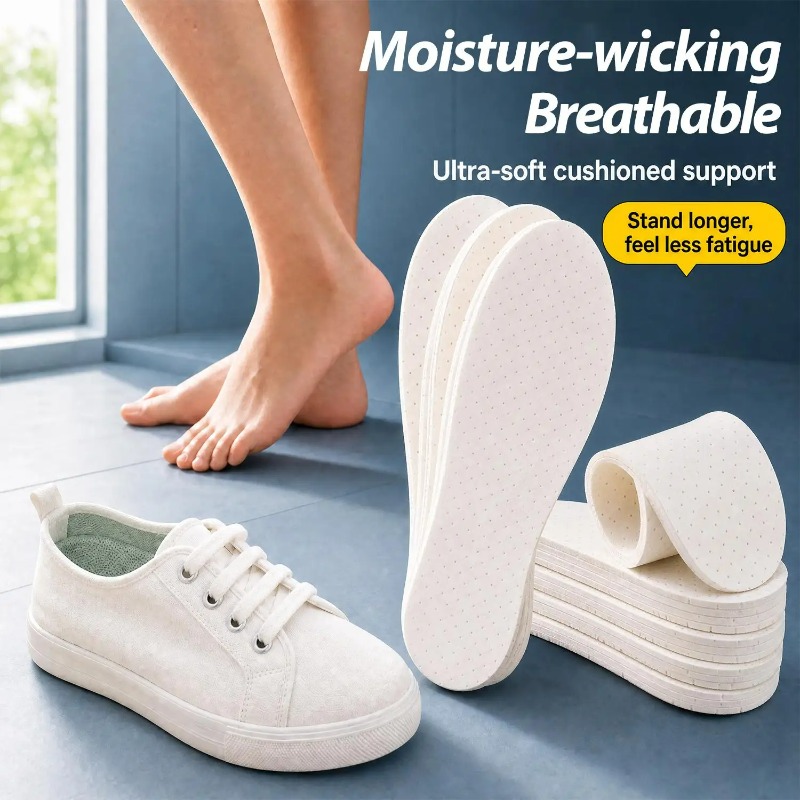 Breathable Cotton Latex Insole - огляд і ціна Men Shoes Outlet