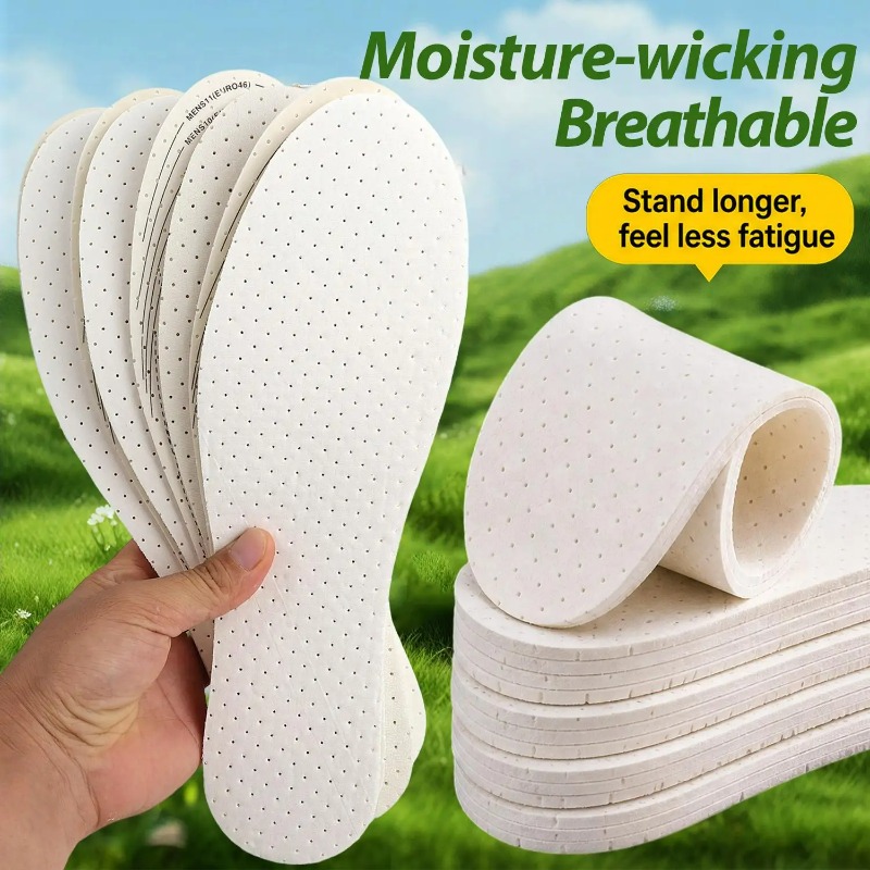 Breathable Cotton Latex Insole - огляд і ціна Men Shoes Outlet