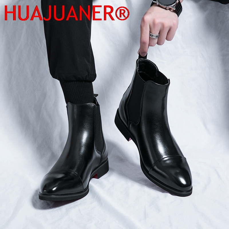 British Style Men's Black Chel - огляд і ціна Men'S Shoes Hush Puppies