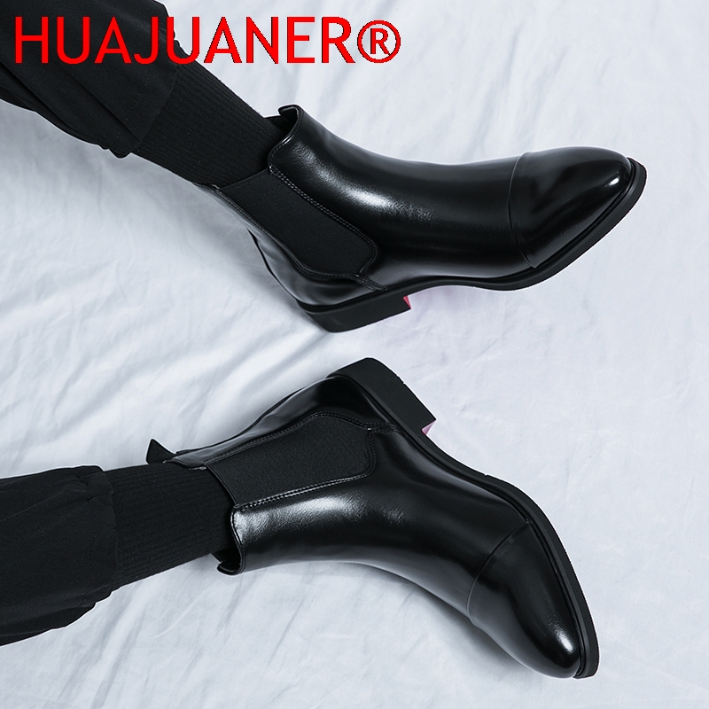 British Style Men's Black Chel - огляд і ціна Men'S Shoes Hush Puppies