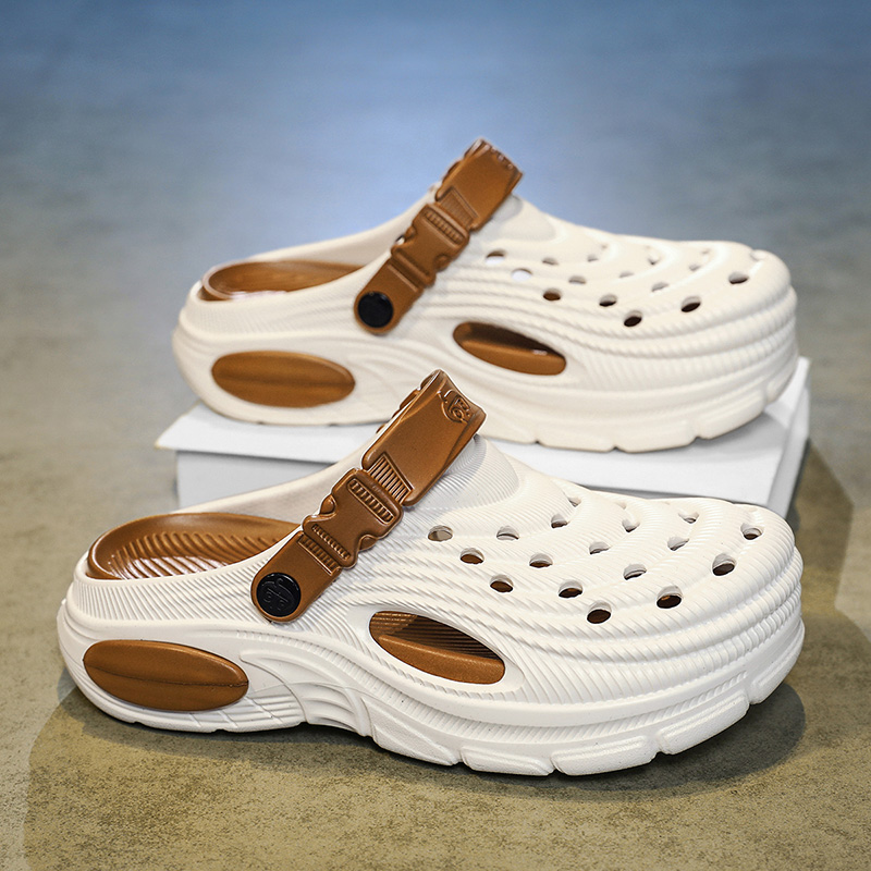 Men's 5cm Thick Sole Clogs Sli - огляд і ціна Men Shoes On Sale