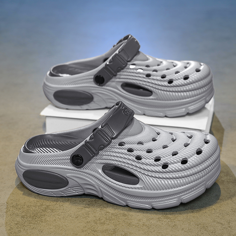 Men's 5cm Thick Sole Clogs Sli - огляд і ціна Men Shoes On Sale