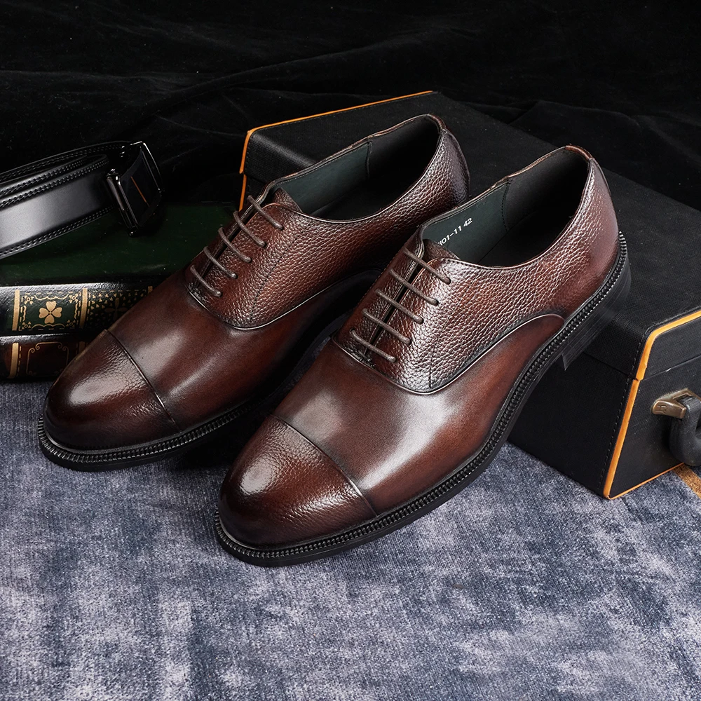 2025 Men's Italian Style Handm - огляд і ціна Men Shoes Size 11
