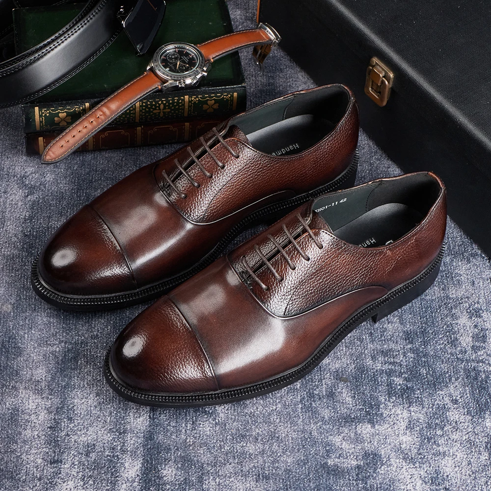 2025 Men's Italian Style Handm - огляд і ціна Men Shoes Size 11