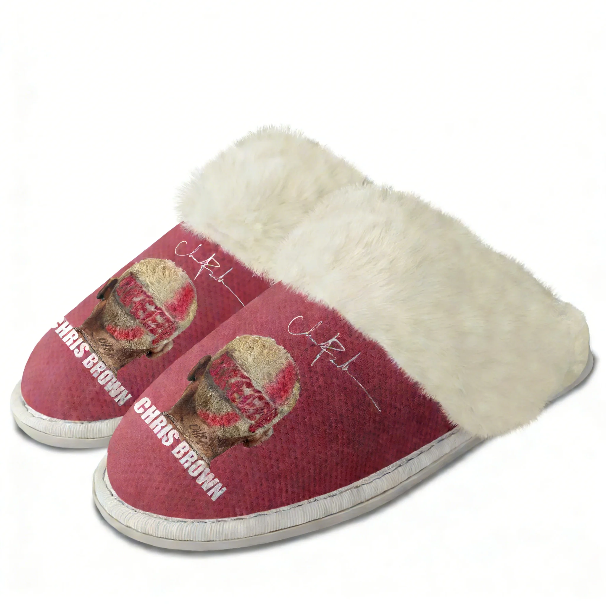 Chris Brown Plush Slippers Kee - огляд і ціна Men'S Shoes Lightweight