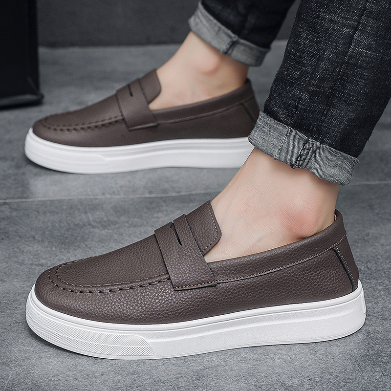Mens loafers 2025 spring new B - огляд і ціна Men'S Shoes Hush Puppies