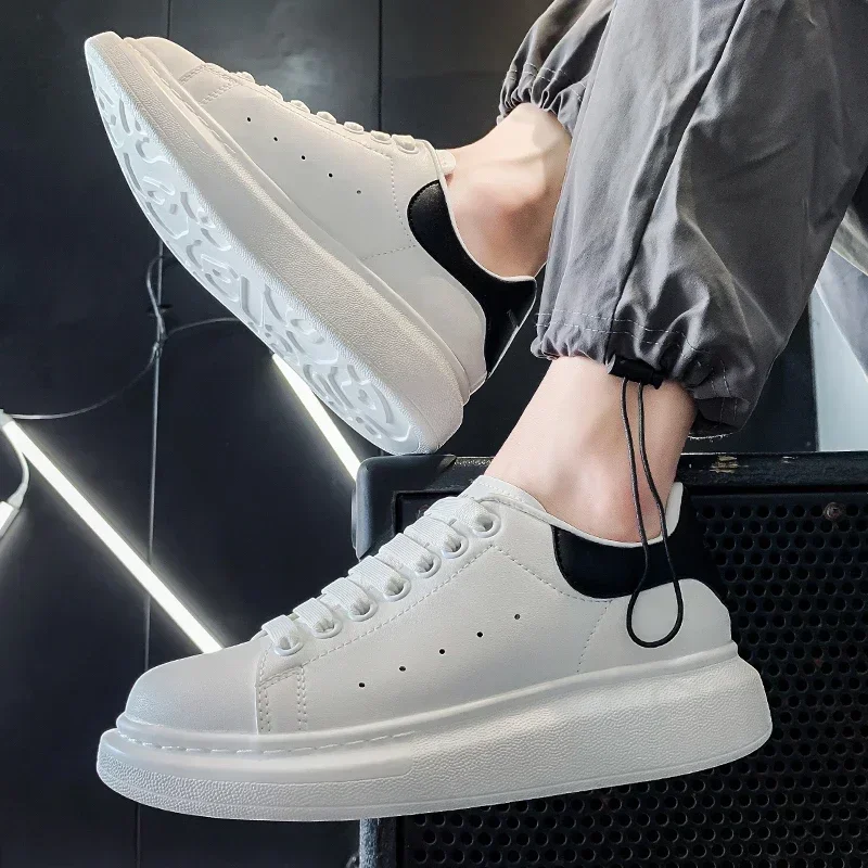 White Leather Men Casual Shoes - огляд і ціна Men Shoes Dior