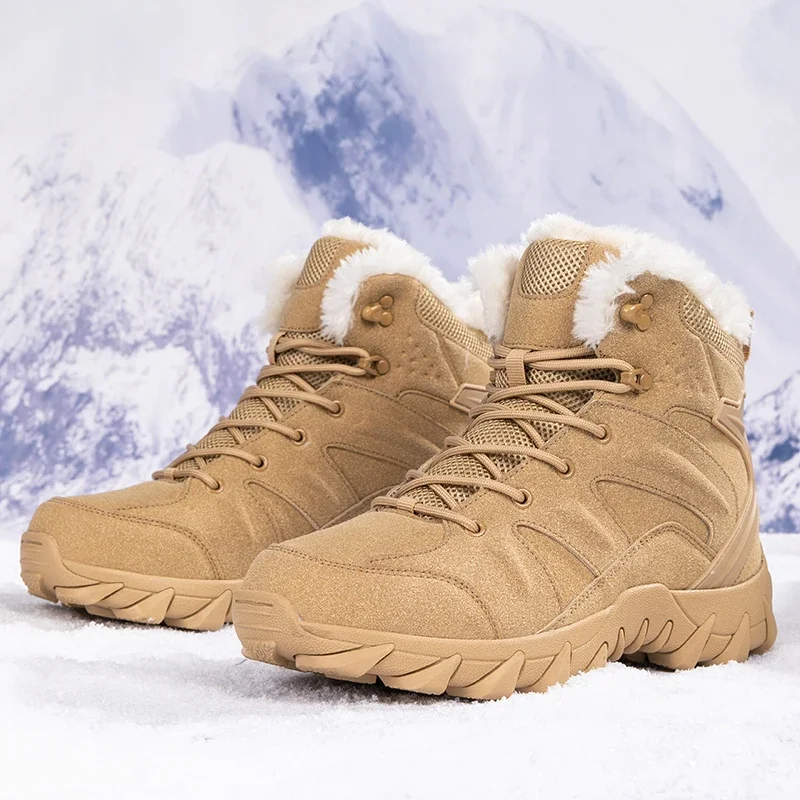 Men Winter Tactical Boots Lace - огляд і ціна Men'S Shoes Zipper