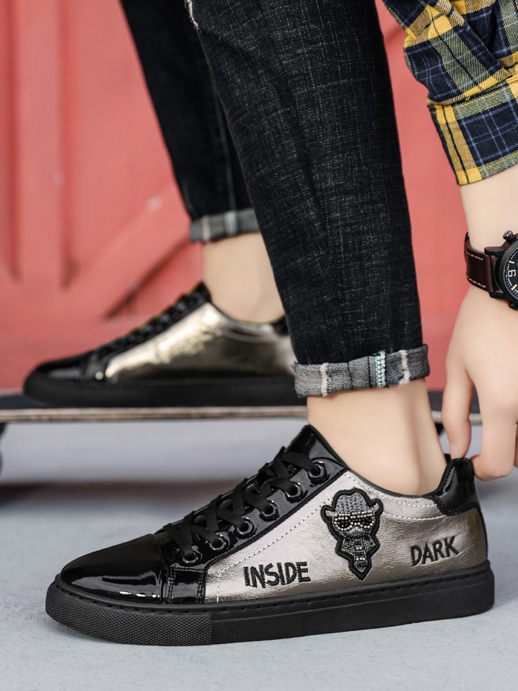 Men Casual Shoes Patent Leathe - огляд і ціна Men Shoes Dior