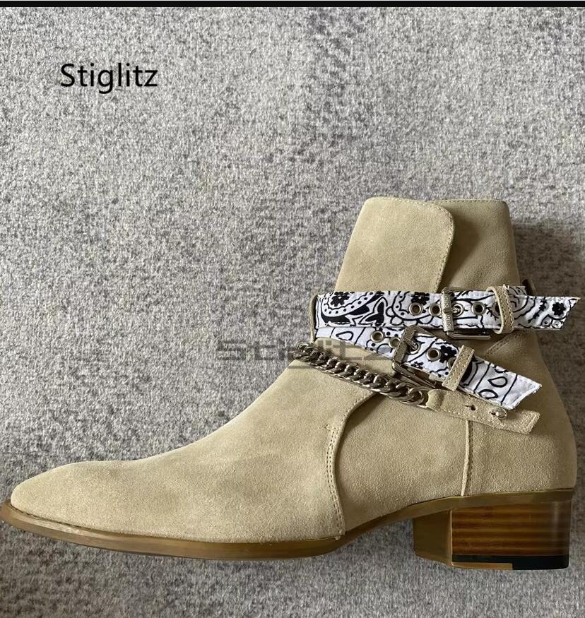 Faux Suede Men's Chelsea Chain - огляд і ціна Men Shoes Size 11