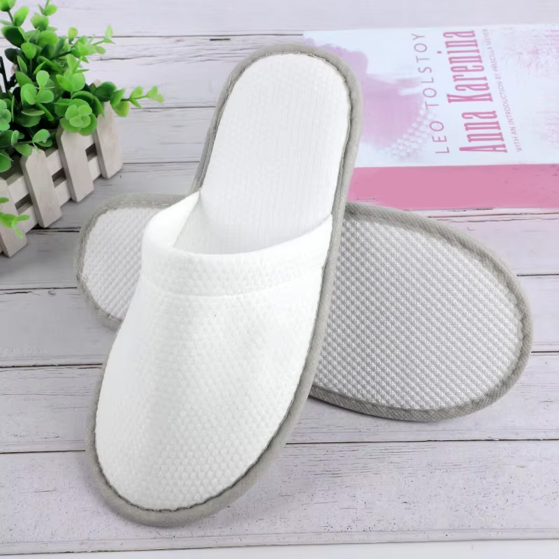 White Cotton Slippers Men Wome - огляд і ціна Men Shoes Sale
