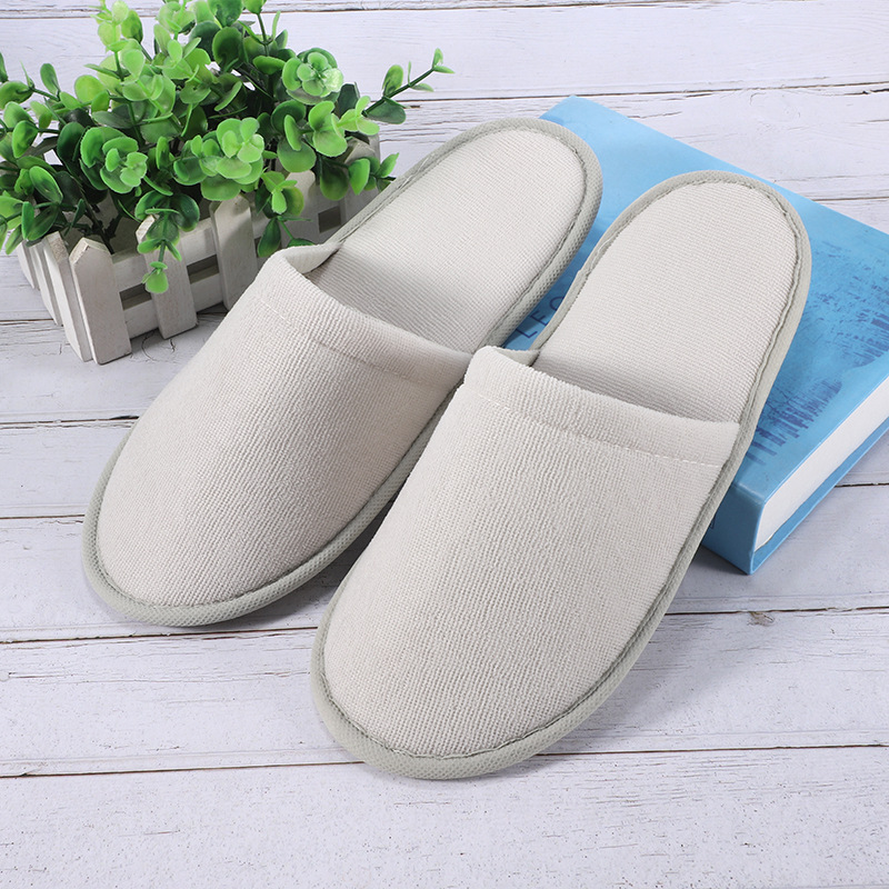 White Cotton Slippers Men Wome - огляд і ціна Men Shoes Sale