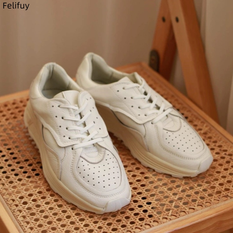 Round-toe Lace-up Casual White - огляд і ціна Men'S Shoes Hush Puppies