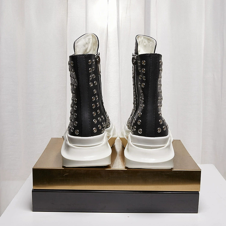 Vintage Men Shoes High-TOP Pla - огляд і ціна Men'S Shoes Zipper
