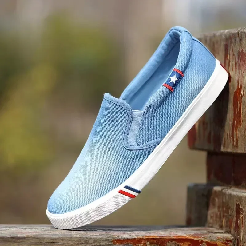 Denim Men's Canvas Shoes Slip- - огляд і ціна Men Shoes Vans