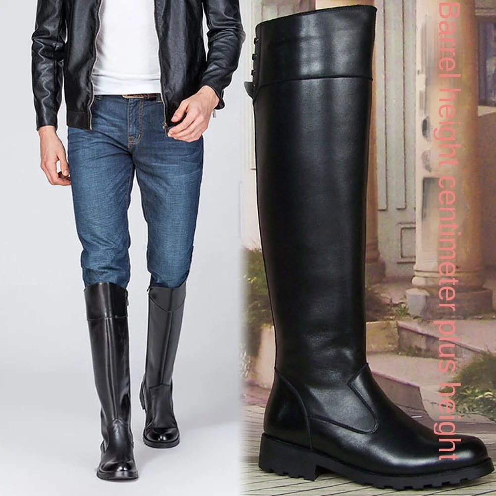 Fashion Men's Genuine Leather  - огляд і ціна Men'S Shoes Zipper