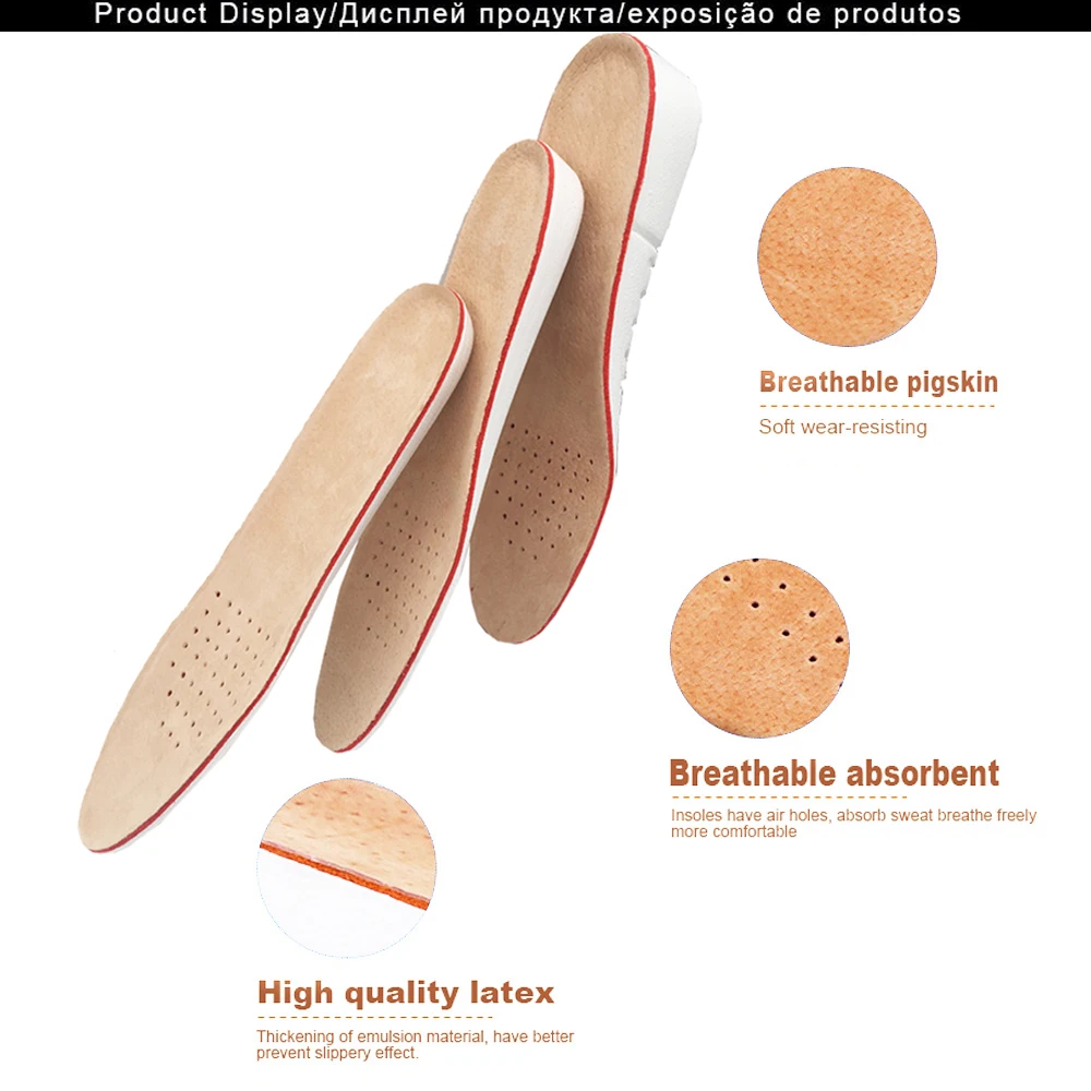 1Pair Height Increase Insole M - огляд і ціна Men Shoes Outlet