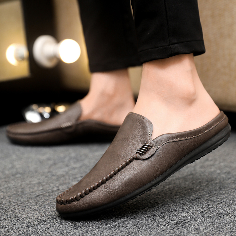 Hot Sale Men's Half Shoes Comf - огляд і ціна Men Shoes Sale