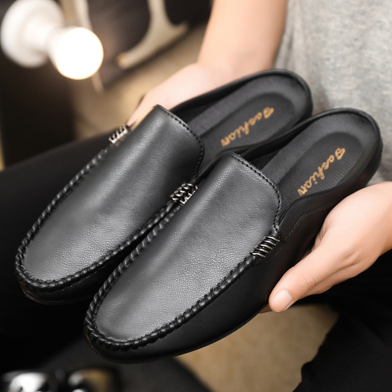 Hot Sale Men's Half Shoes Comf - огляд і ціна Men Shoes Sale