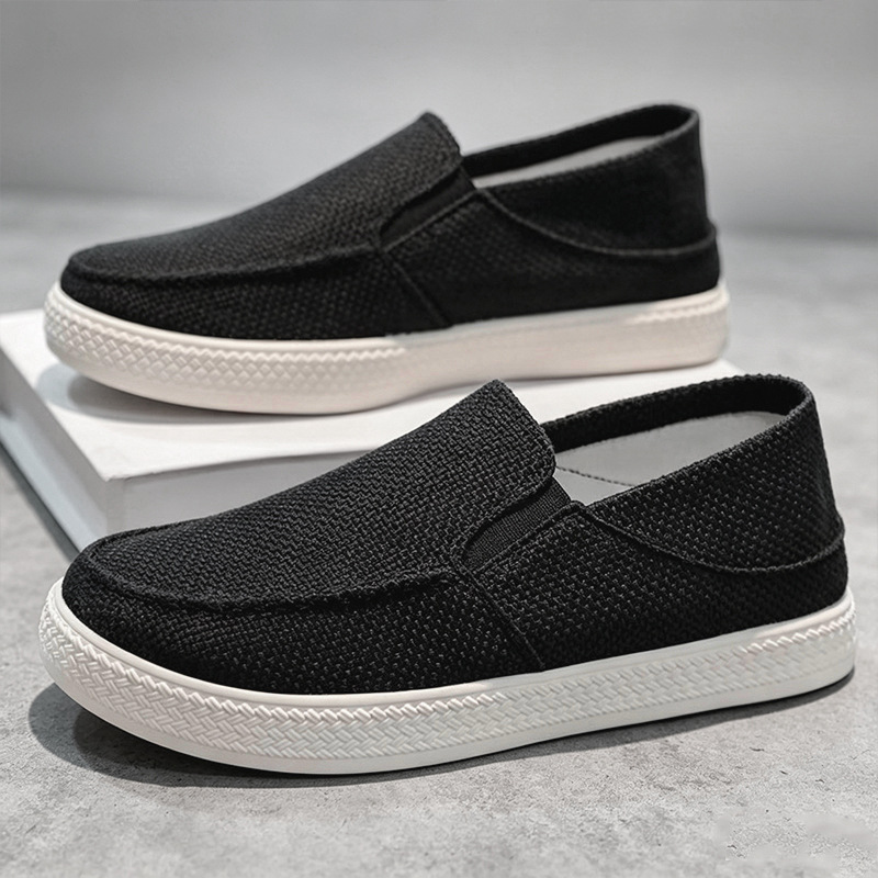 Men Linen Slip On Loafers Brea - огляд і ціна Men'S Shoes Hoka Sale