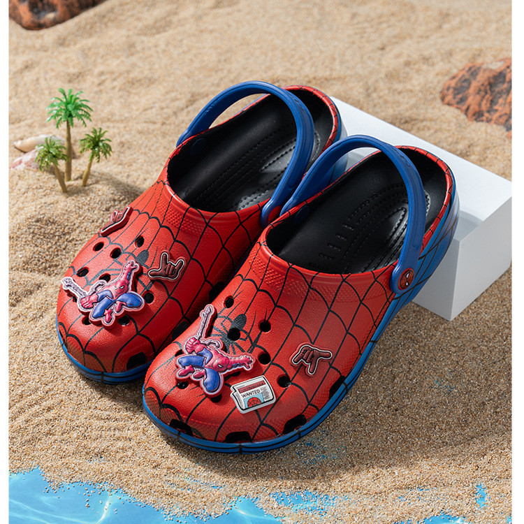 Red Spider-Man Style Sandals,  - огляд і ціна Men Shoes Red Tape