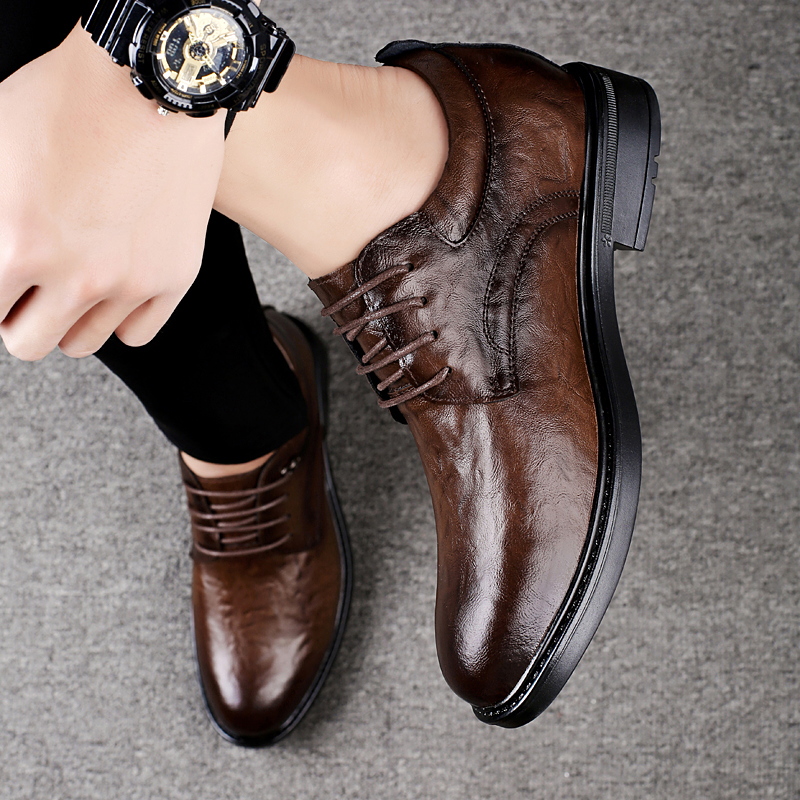 Leather Casual Elevator Shoes  - огляд і ціна Men'S Shoes Hush Puppies